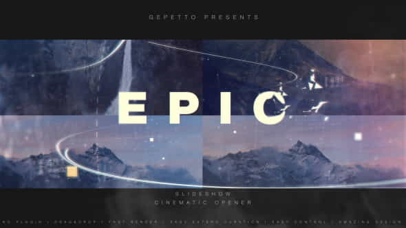 Epic Slideshow I Cinematic Opener - VideoHive 18443863