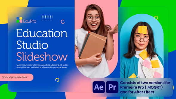 Colorful Education Promo - VideoHive 34627385