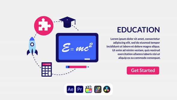 Education Design Concept - VideoHive 50690699