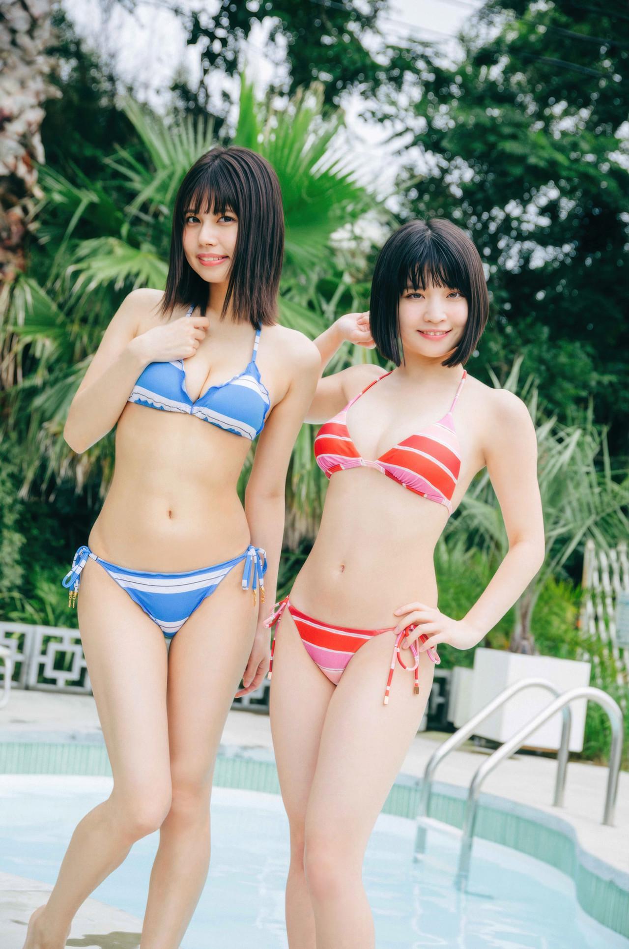 Nemoto Nagi 根本凪, Rin Kaname 鹿目凛, from でんぱ組.inc 写真集 ねもぺろ 「萌えキュン」 だけじゃありません。 Set.03(23)