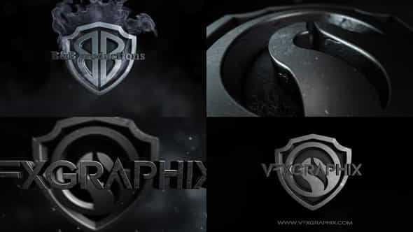 Dark Shield Logo - VideoHive 30898634