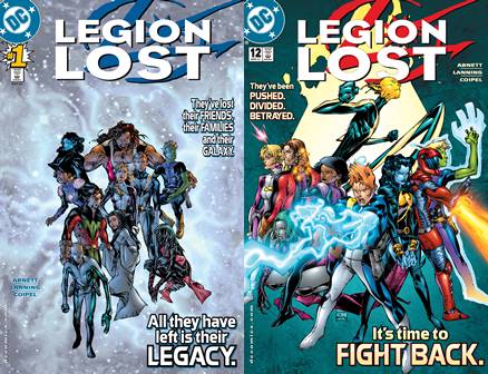 Legion Lost Vol.1 001-012 (2000-2001) Complete