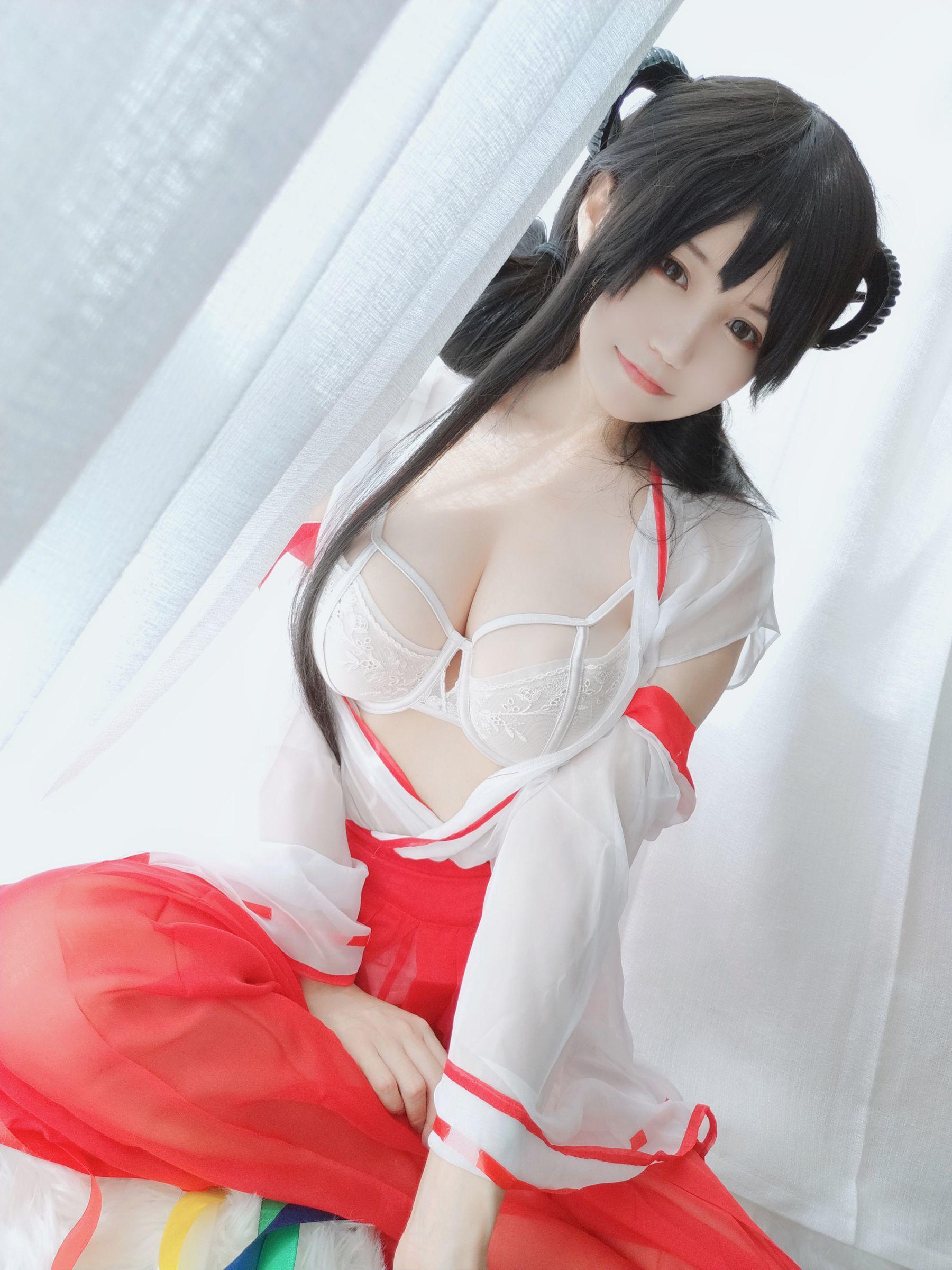 [网红COSER] 动漫博主小仓千代w – 巫女 写真集(17)