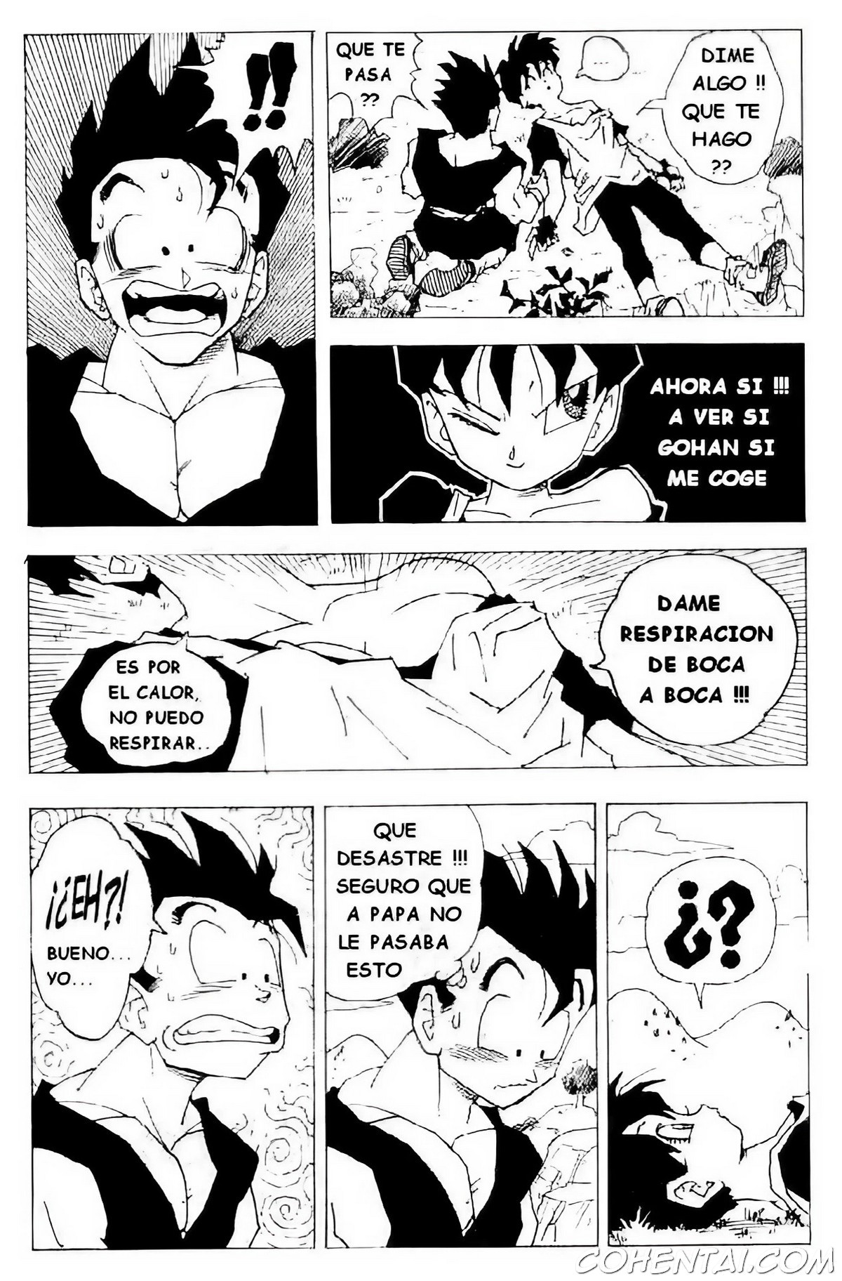 Dragon Ball G (Dragon Ball Z) xxx comics manga porno doujin hentai español sexo 