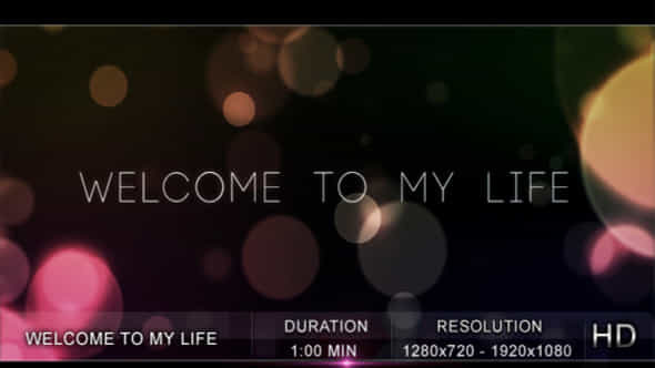 Welcome to My - VideoHive 411140