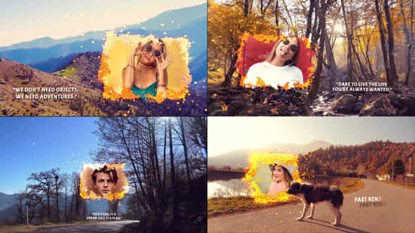 Autumn Nature Cinematic Trailer - VideoHive 56205389