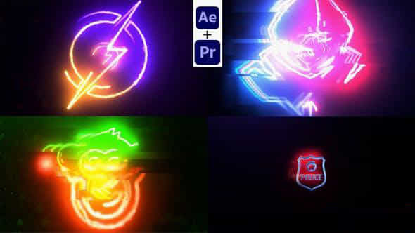 Laser Energic Logo Reveal - VideoHive 34003313