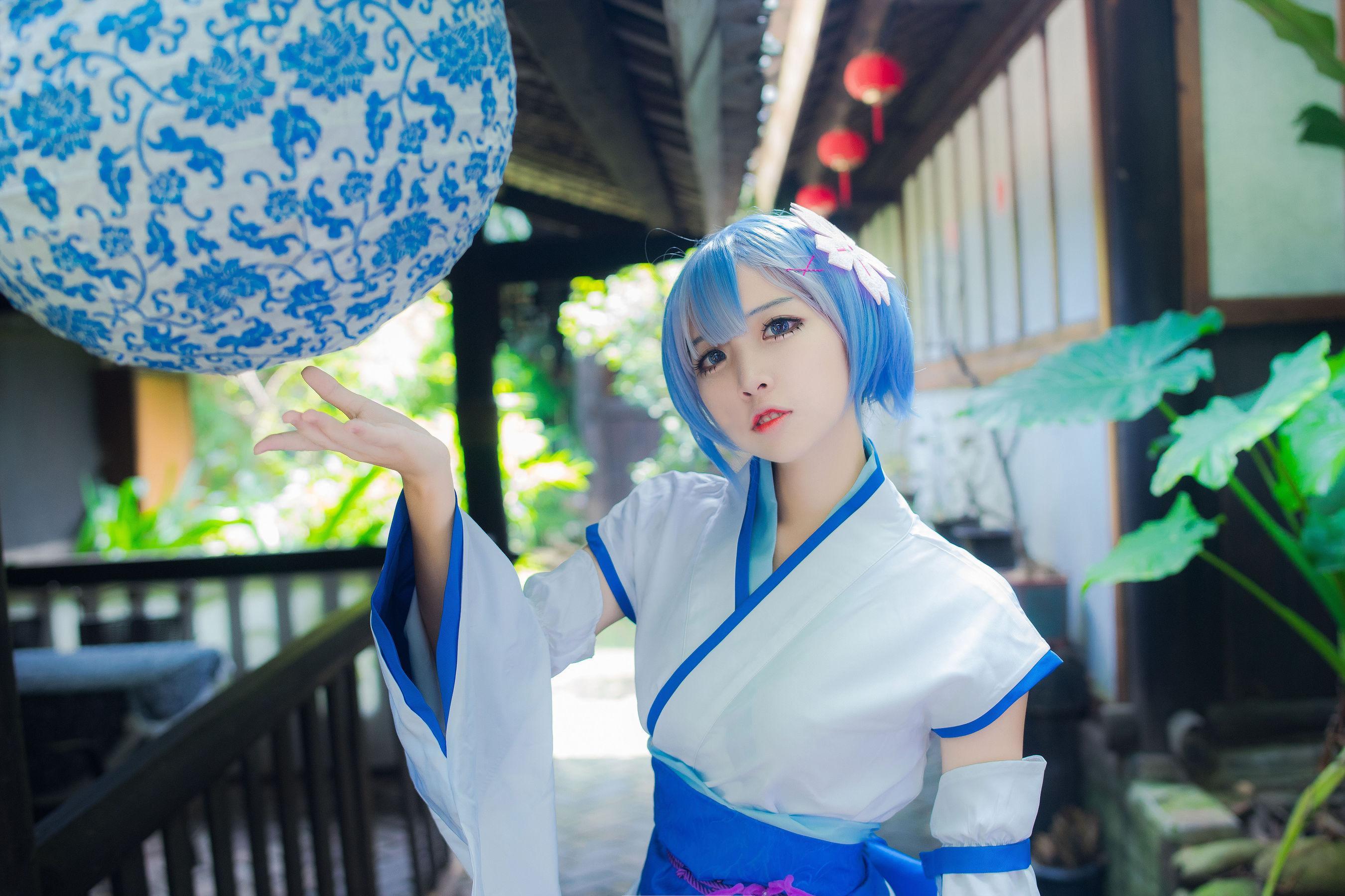 [Cosplay] 二佐Nisa – 蕾姆幼年(17)