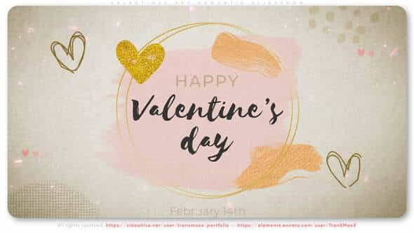 Valentines Day Romantic Slideshow - VideoHive 30241093