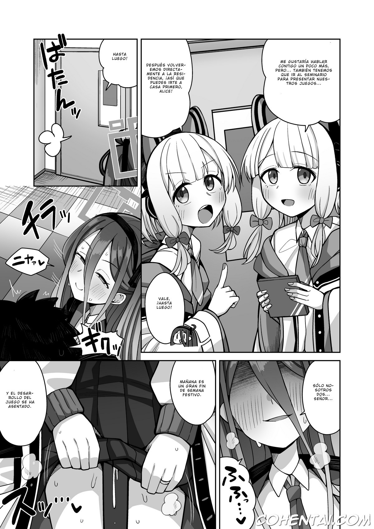 ARIS in wonderland (Blue Archive) xxx comics manga porno doujin hentai español sexo 