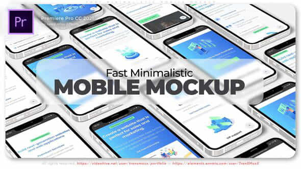 Fast Minimalistic Mobile - VideoHive 44552770