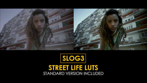 Slog3 Street Life And Standard Color Luts - VideoHive 48798983