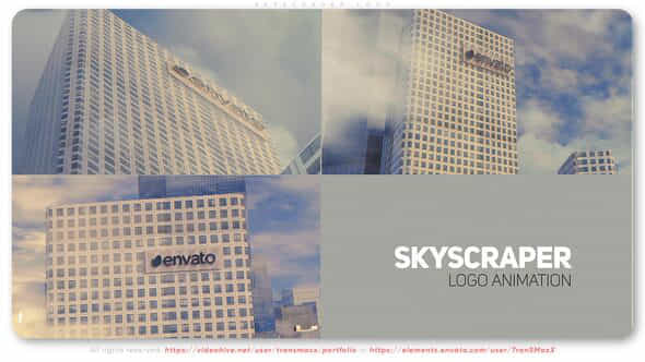 Skyscraper Logo - VideoHive 43265273