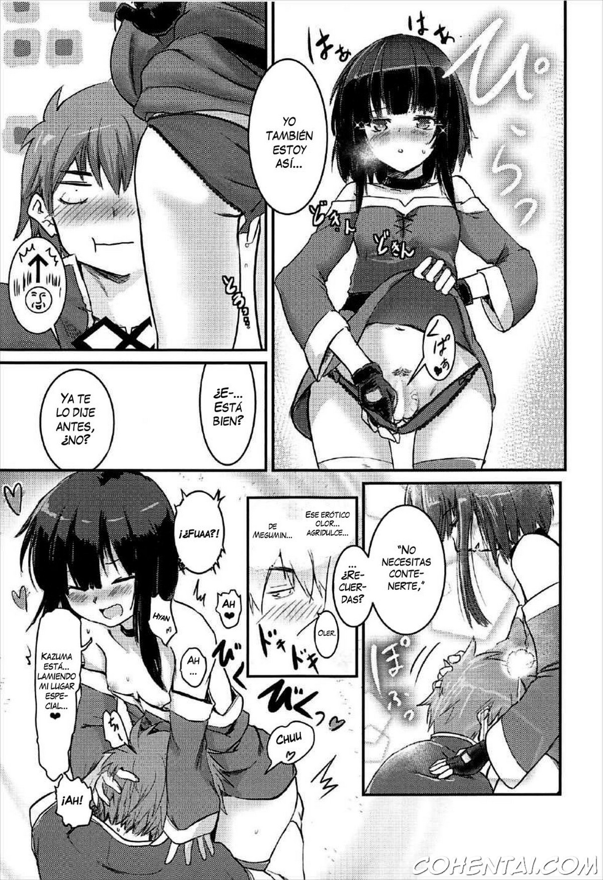 Meguicha 2 ~Tsuika Yunyun Aji~ (Kono Subarashii Sekai ni Syukufuku o!) xxx comics manga porno doujin hentai español sexo 