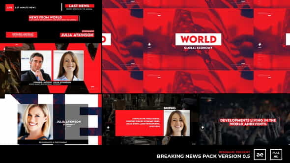 Breaking News Pack V 0.5 - VideoHive 27929468