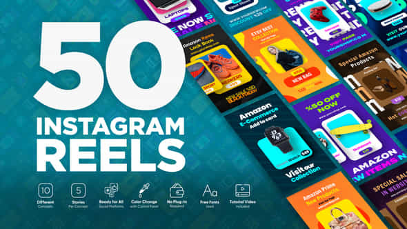 E-Commerce Instagram Reels - VideoHive 48343647