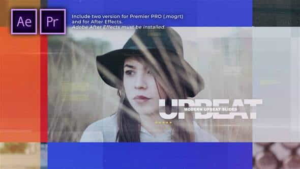 Modern Upbeat Slides - VideoHive 31658861