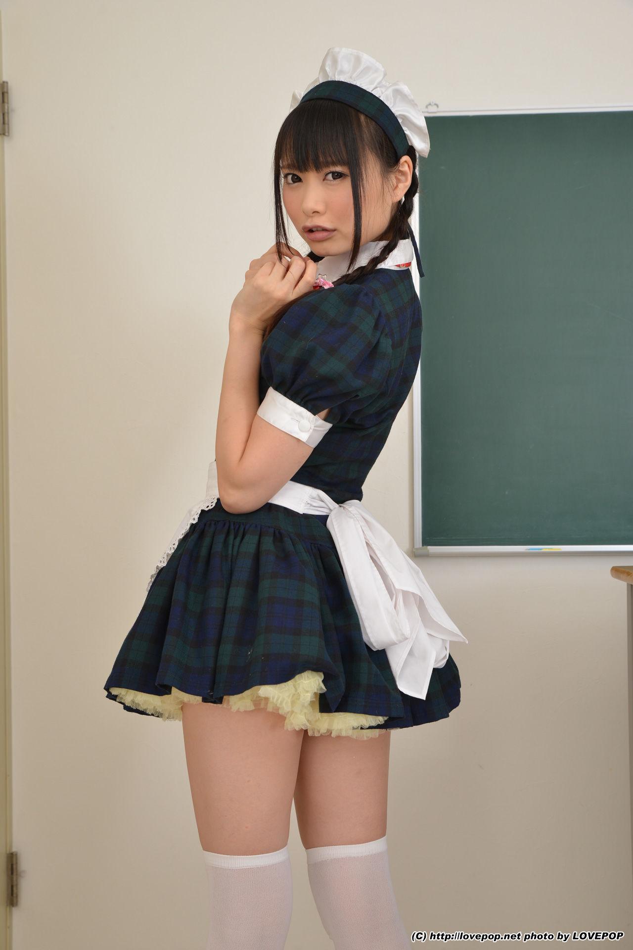 [LovePop] Airi Natsume 夏芽爱莉/なつめ愛莉 MAID Set03 写真集(7)