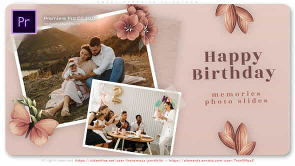 Sweet Memories Slideshow - VideoHive 42046336