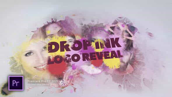 Drop Ink Logo - VideoHive 32799321