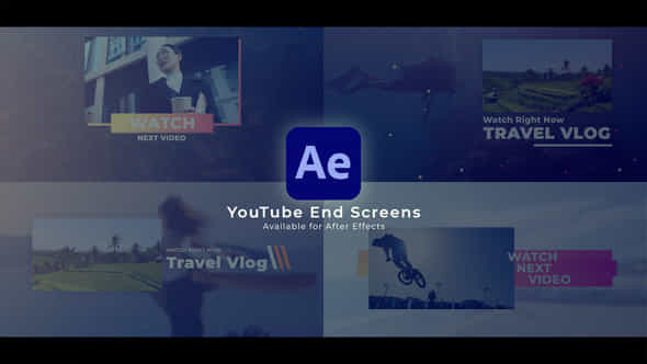 YouTube End Screens - VideoHive 42697554