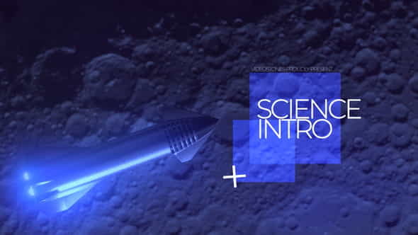 Space Rocket Science Intro - VideoHive 32695209