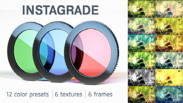 InstaGrade - Color Correction Template - VideoHive 3226036
