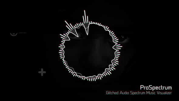 Glitched Audio Spectrum Music Visualizer - VideoHive 19850765