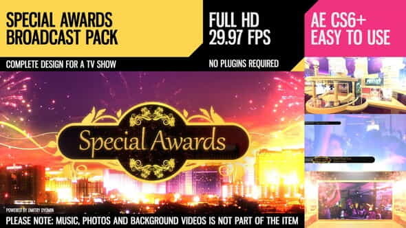 Special Awards (Broadcast Pack) - VideoHive 8415524