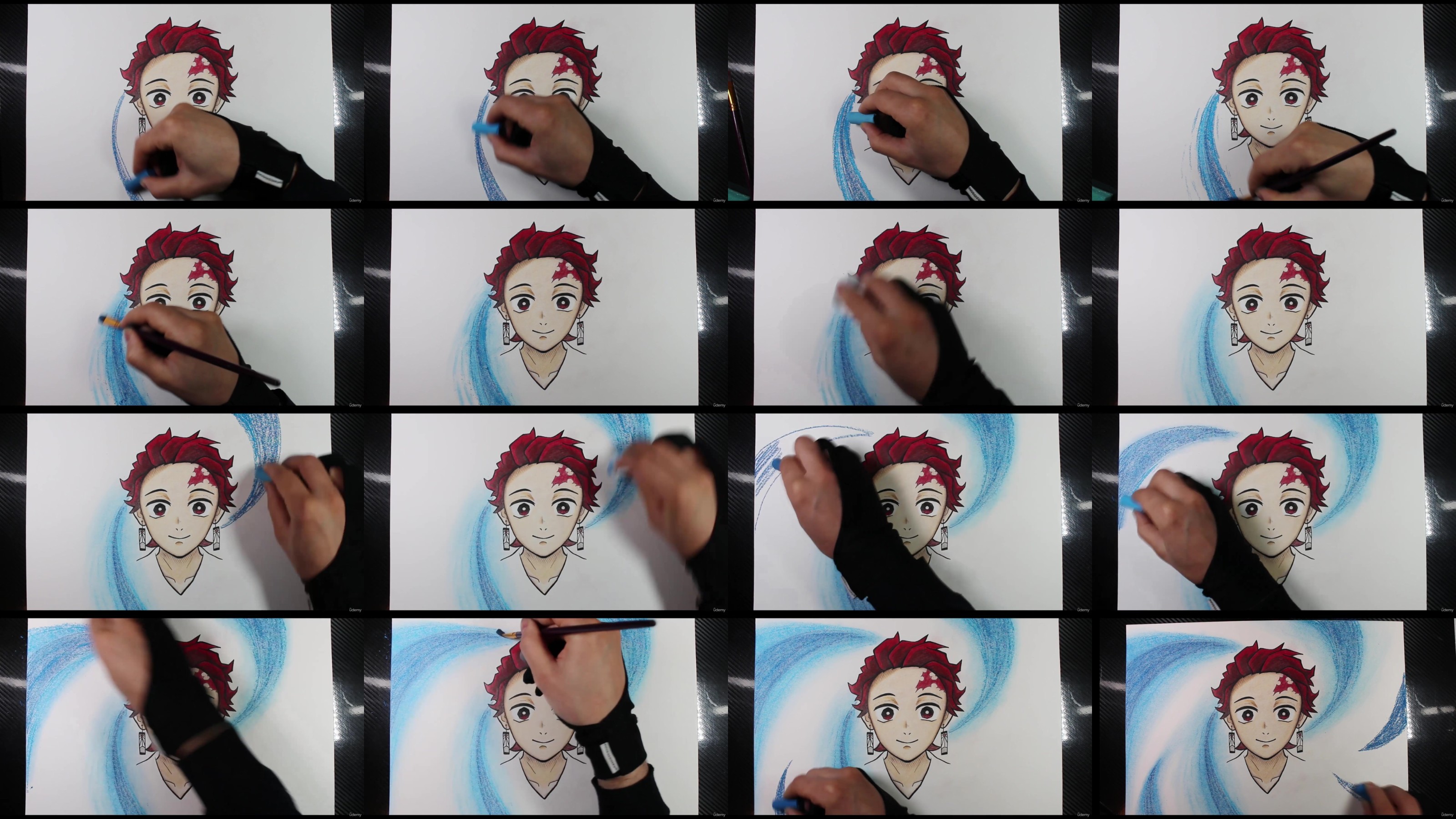VPodfYSx o - Easy Guide To Drawing Tanjiro From Demon Slayer