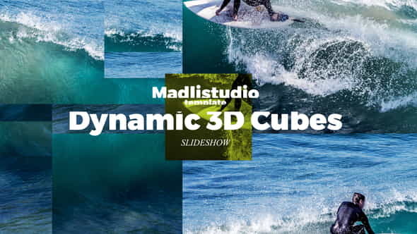 Dynamic 3D Cubes Slideshow - VideoHive 22466423