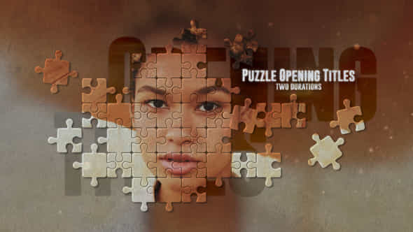 Puzzle Opening Titles - VideoHive 55580248
