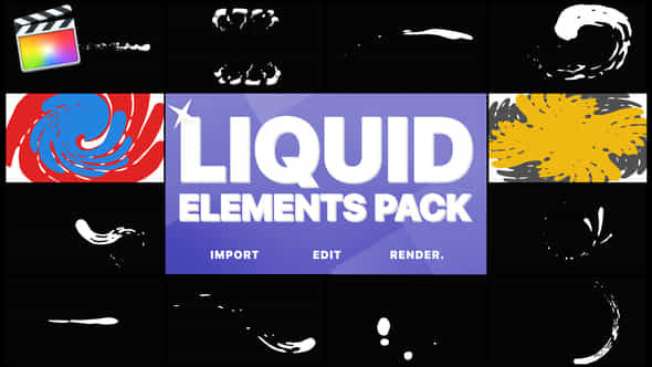 Liquid Elements - VideoHive 23750802