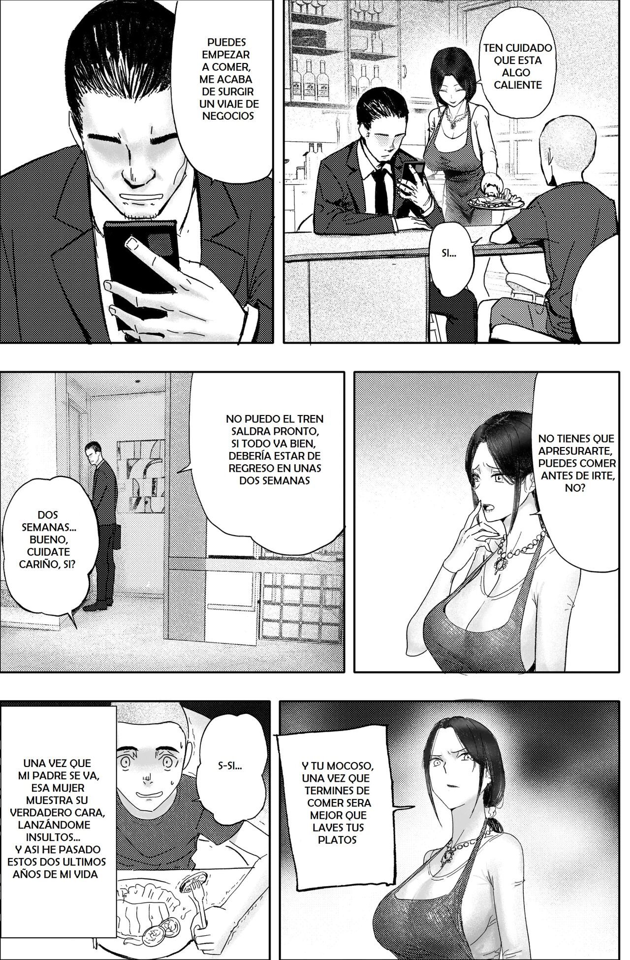 [hente] Kane ni Me ga Kurami Shiyoku ni Oboreta Onna no Saigo [Spanish]