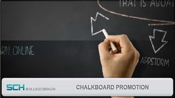 Chalkboard Promotion | Grunge - VideoHive 4438229