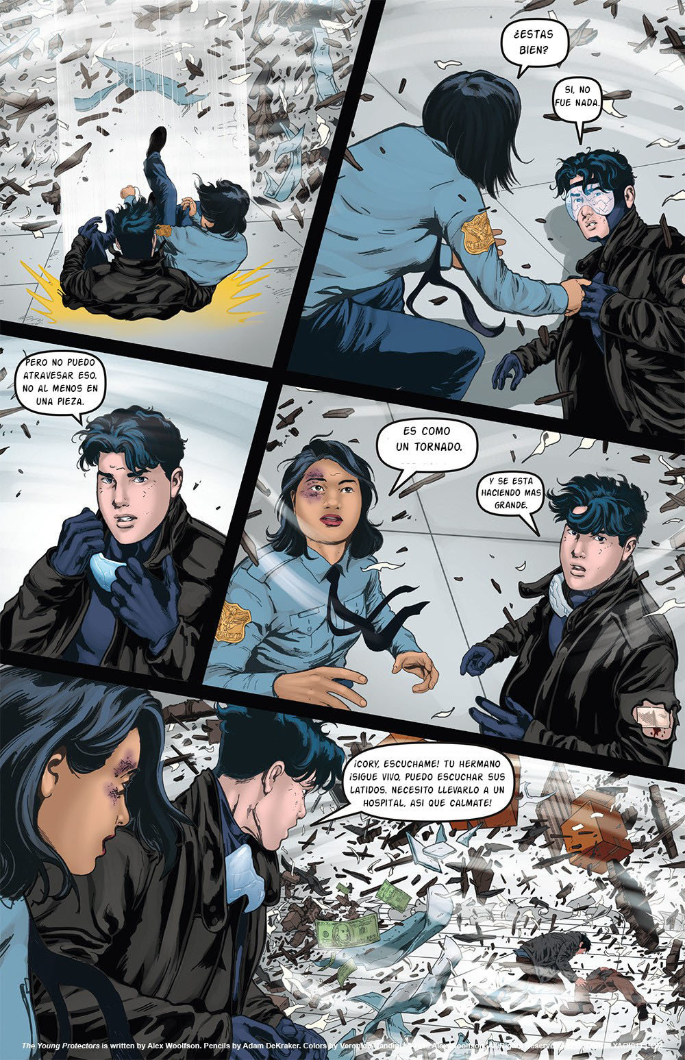 THE YOUNG PROTECTOS (LOS JOVENES PROTECTORES) Flyboy comic bonus - 28