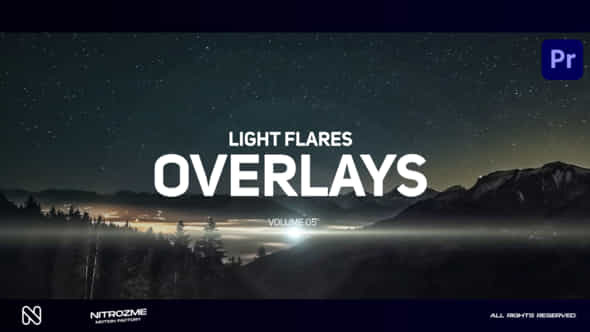 Optical Flare Overlays Vol 05 For Premiere Pro - VideoHive 49095241