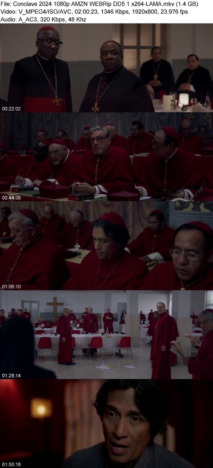 Conclave (2024) 1080p AMZN WEBRip DD5 1 x264-LAMA