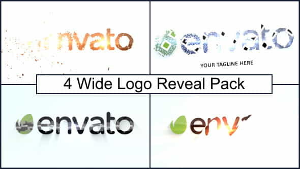Wide Logo Reveal Pack - VideoHive 7045874