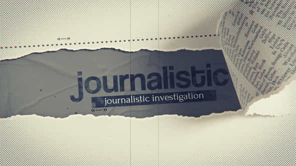 Project Journalistics - VideoHive 45872651