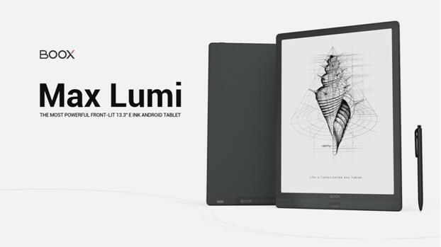 BOOX Releases Max Lumi The Most Powerful Front-lit 13.3’’ E Ink Tablet