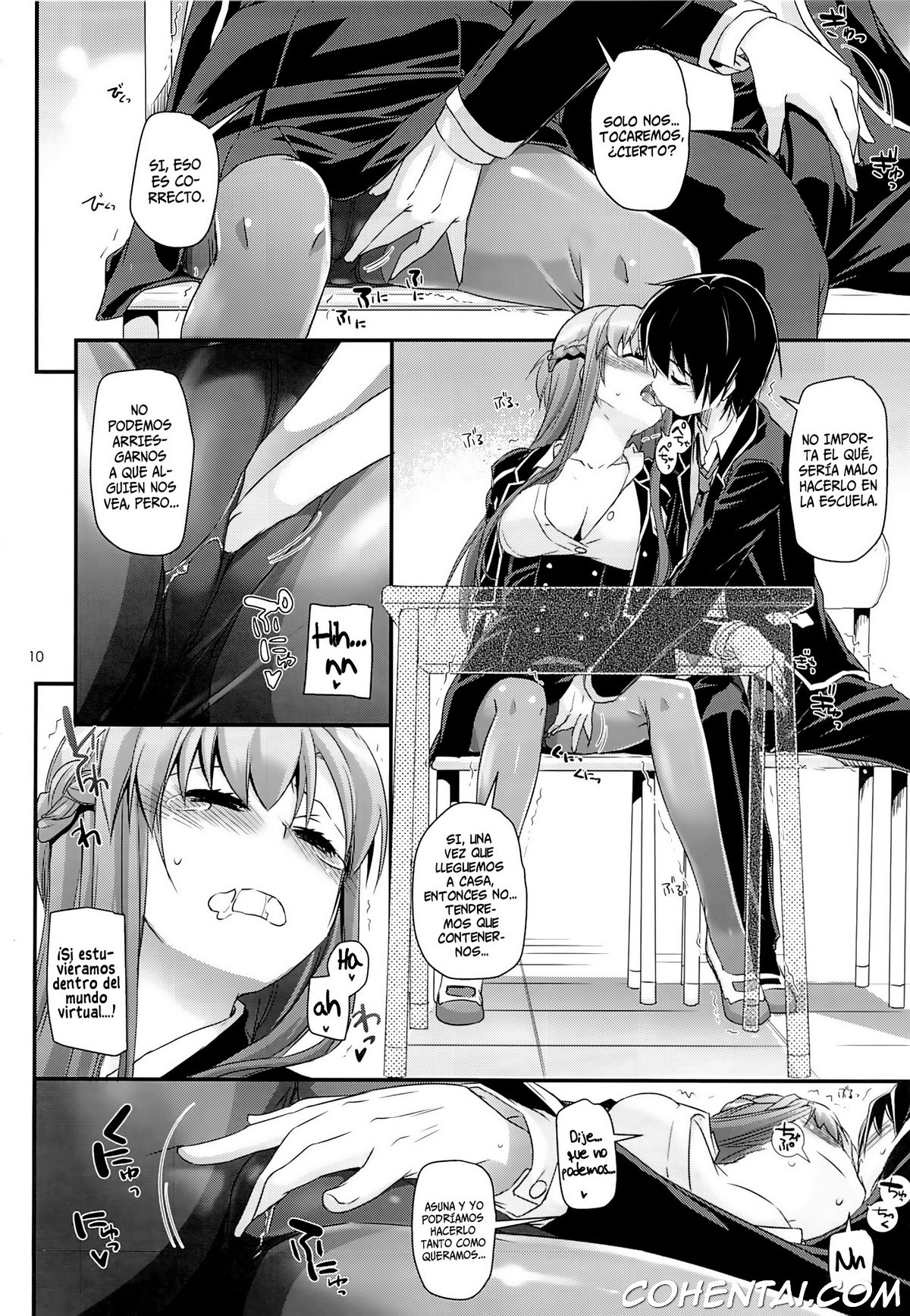 D.L. action 74 (Sword Art Online) xxx comics manga porno doujin hentai español sexo Asuna Yuuki Kazuto Kirigaya | Kirito Sword Art Online