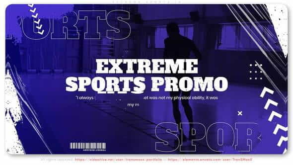 Extreme Sports ID | Muscular - VideoHive 33424276