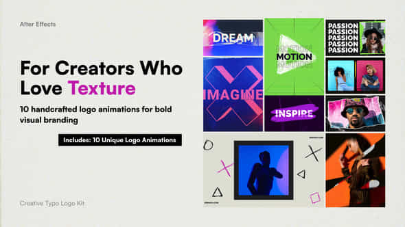 Creative Typo Logo Kit - VideoHive 58292541