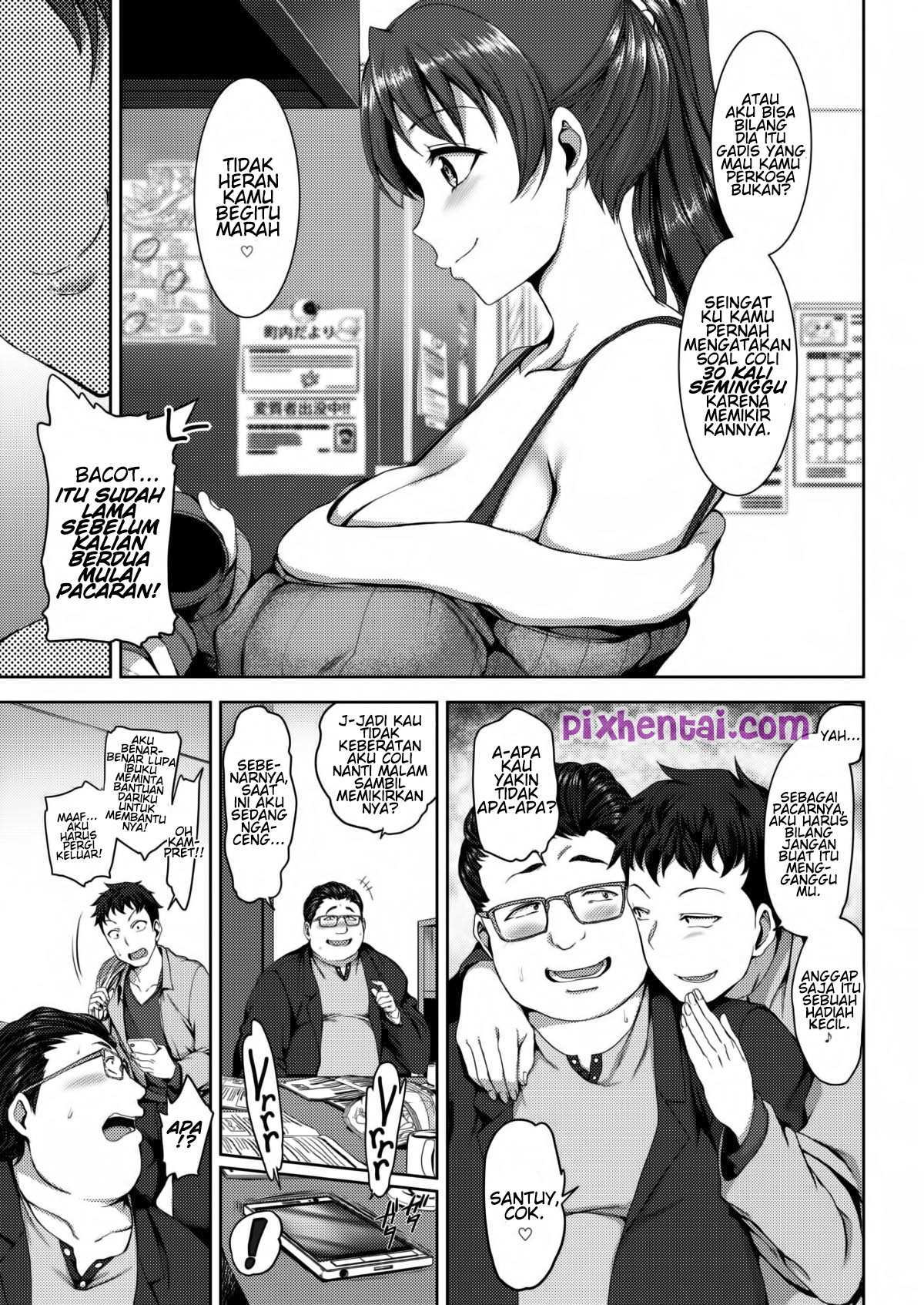 Komik Hentai Soiled Girlfriend : Bahagia Melihat Pacar Dientot Orang Manga XXX Porn Doujin Sex Bokep 03
