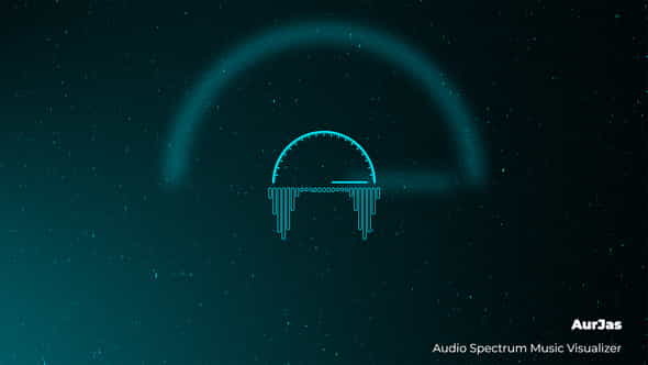 Audio Spectrum Music Visualizer - VideoHive 25753567