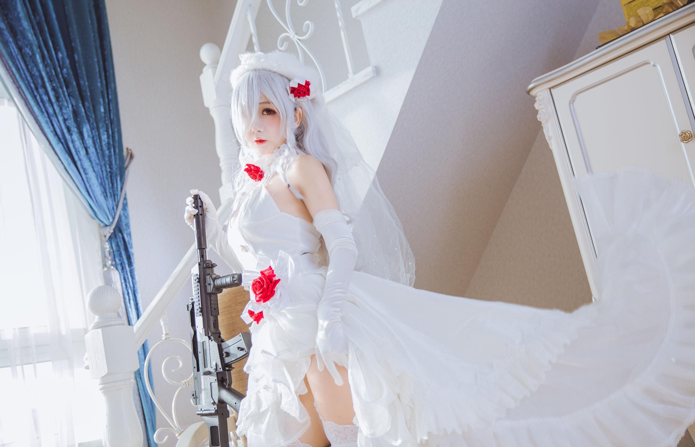 [网红Coser] 日奈娇 《g36c 礼服》 写真集(6)