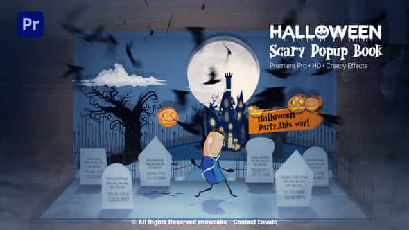 Halloween Scary Popup - VideoHive 48349895