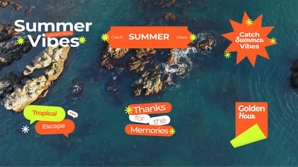 Summer Title Widget - VideoHive 57769787