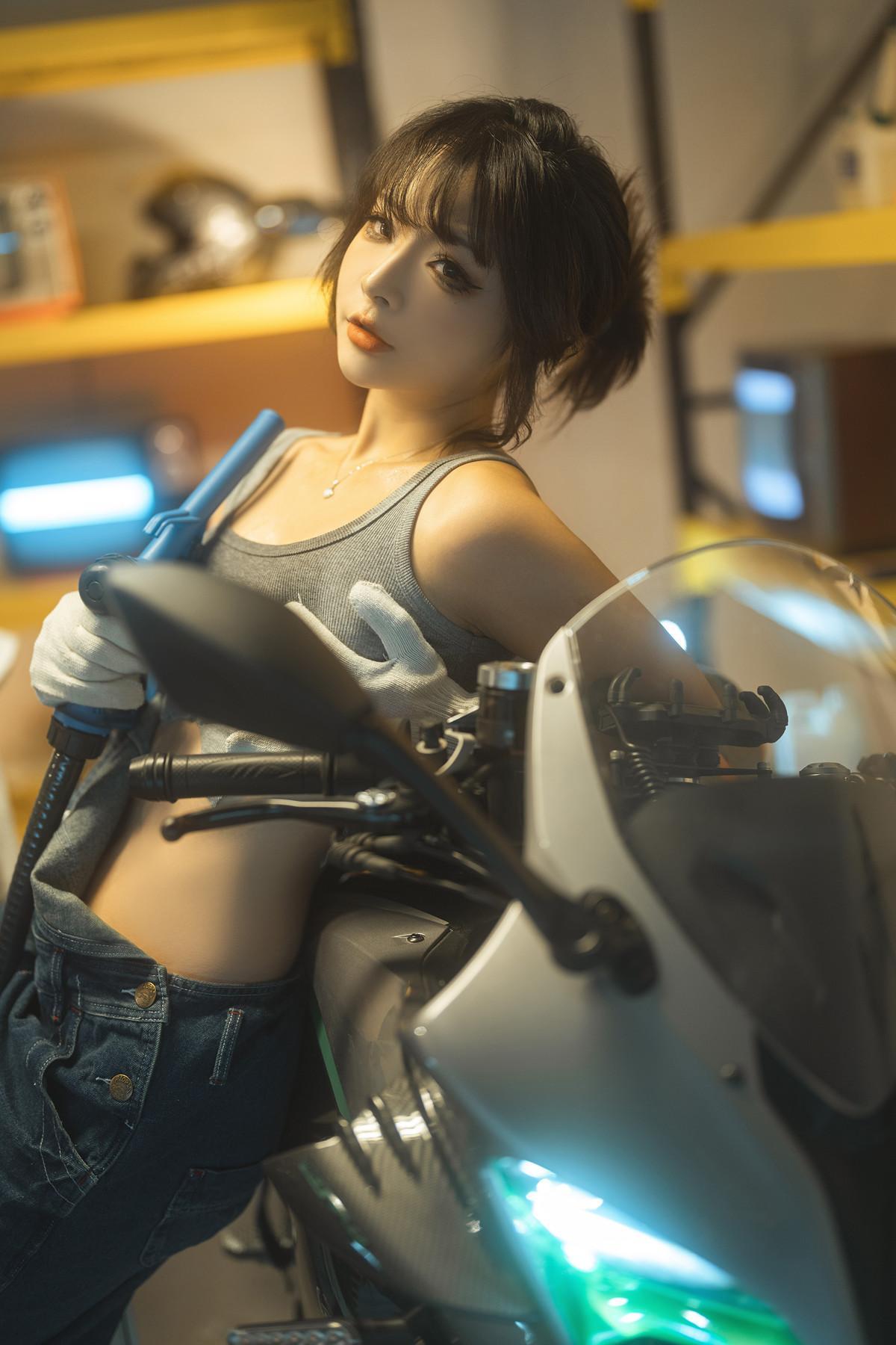 Cosplay Yuuhui玉汇 机车维修站 Set.01(9)